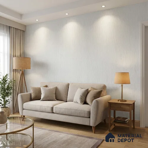 NPP684303 | 10 Meter x 21 Inches Stripes Look Wallpaper - 57.41 Sq. Ft. | Minimum 15% wastage during installation