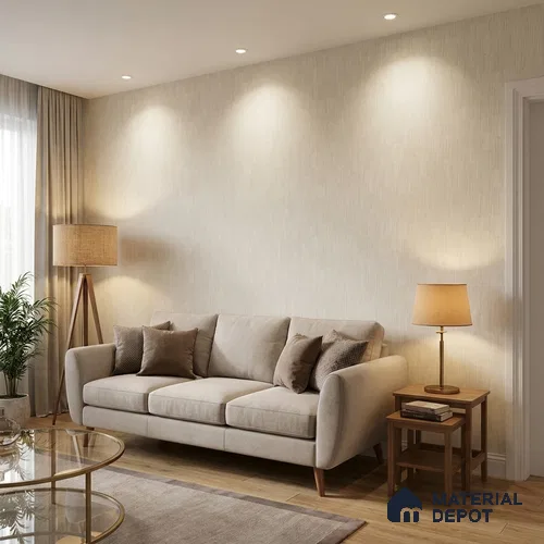 NPP684404 | 10 Meter x 21 Inches Plain Look Wallpaper - 57.41 Sq. Ft. | Minimum 10% wastage during installation