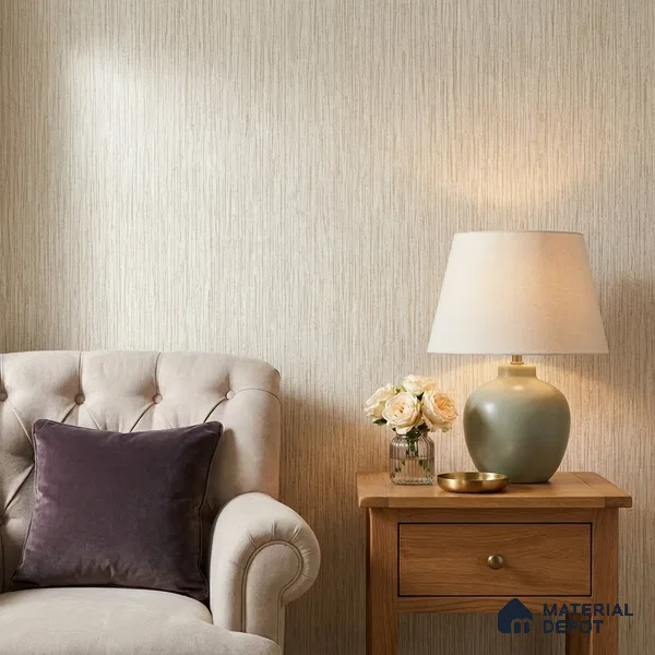 NPP684903 | 10 Meter x 21 Inches Stripes Look Wallpaper - 57.41 Sq. Ft. | Minimum 15% wastage during installation