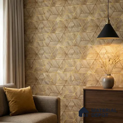 WK25-2525 | 10 Meter x 21 Inches Wood Look Wallpaper - 57.41 Sq. Ft. | Minimum 15% wastage during installation