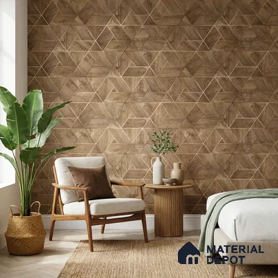 WK25-2527 | 10 Meter x 21 Inches Wood Look Wallpaper - 57.41 Sq. Ft. | Minimum 15% wastage during installation
