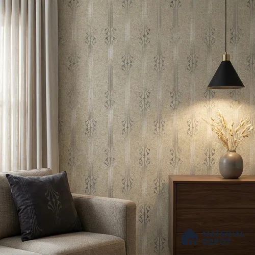 WK25-2534 | 10 Meter x 21 Inches Patterned Look Wallpaper - 57.41 Sq. Ft. | Minimum 15% wastage during installation