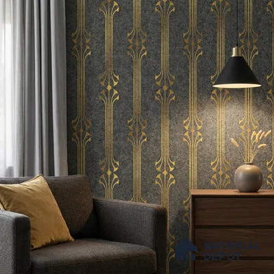 WK25-2535 | 10 Meter x 21 Inches Patterned Look Wallpaper - 57.41 Sq. Ft. | Minimum 15% wastage during installation