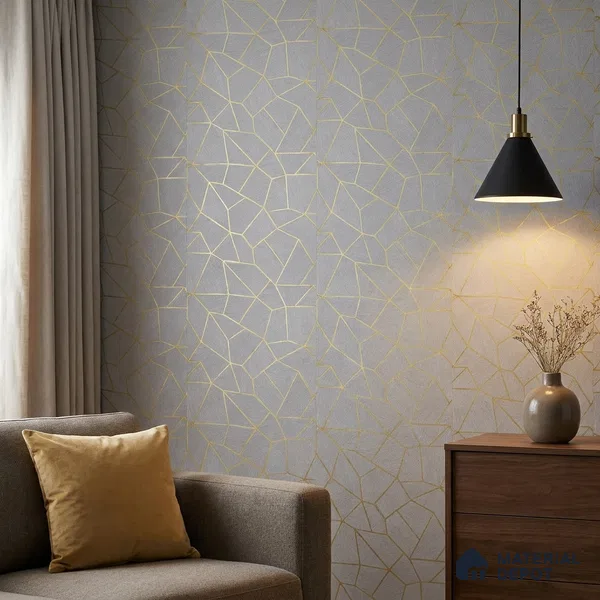 WK25-2540 | 10 Meter x 21 Inches Patterned Look Wallpaper - 57.41 Sq. Ft. | Minimum 15% wastage during installation