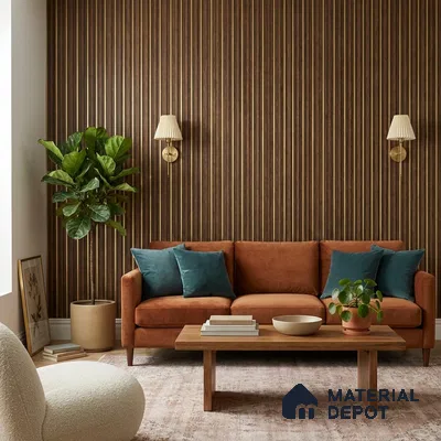 WK25-2548 | 10 Meter x 21 Inches Wood Look Wallpaper - 57.41 Sq. Ft. | Minimum 15% wastage during installation