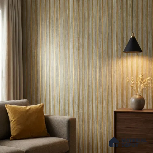 WK25-2550 | 10 Meter x 21 Inches Wood Look Wallpaper - 57.41 Sq. Ft. | Minimum 15% wastage during installation