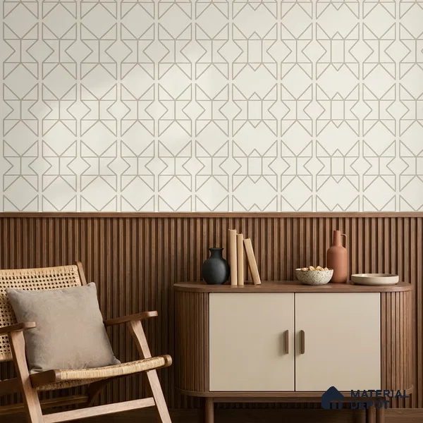 88578-2 | 5 Meter x 42 Inch PVC Patterned Look Wallpaper - 57 Sq. Ft. | Minimum 15% wastage during installation
