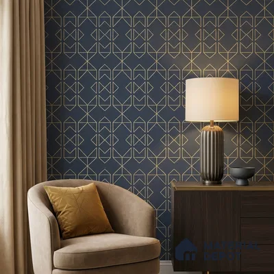 88578-4 | 5 Meter x 42 Inch PVC Patterned Look Wallpaper - 57 Sq. Ft. | Minimum 15% wastage during installation