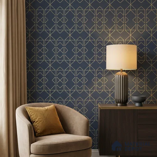 88578-4 | 5 Meter x 42 Inch PVC Patterned Look Wallpaper - 57 Sq. Ft. | Minimum 15% wastage during installation