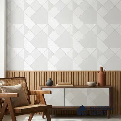 88570-3 | 5 Meter x 42 Inch PVC Patterned Look Wallpaper - 57 Sq. Ft. | Minimum 15% wastage during installation