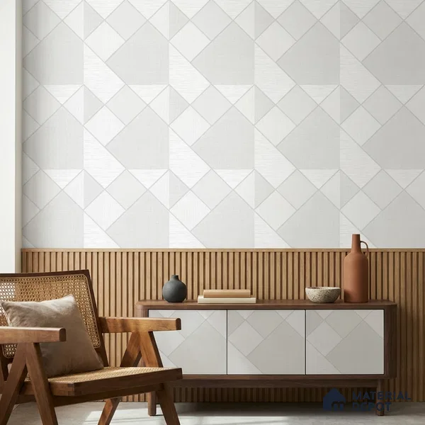 88570-3 | 5 Meter x 42 Inch PVC Patterned Look Wallpaper - 57 Sq. Ft. | Minimum 15% wastage during installation