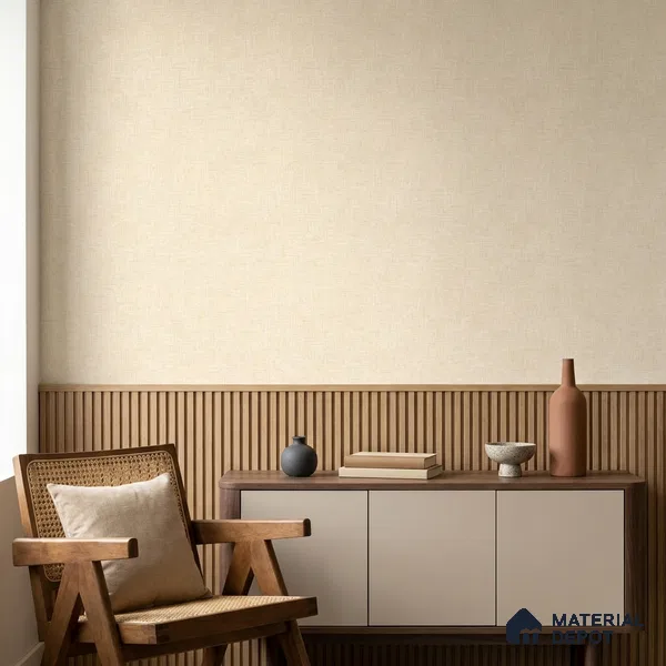 88569-2 | 5 Meter x 42 Inch PVC Texture Look Wallpaper - 57 Sq. Ft. | Minimum 15% wastage during installation