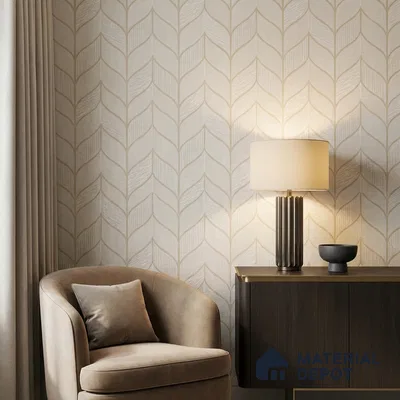 88574-2 | 5 Meter x 42 Inch PVC Patterned Look Wallpaper - 57 Sq. Ft. | Minimum 15% wastage during installation