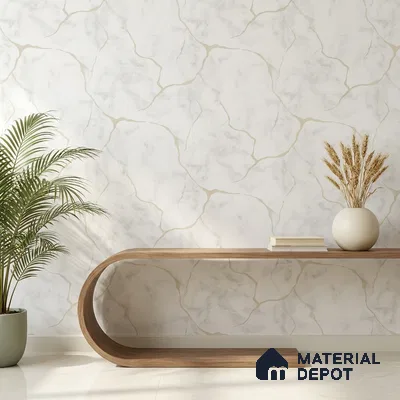 88572-1 | 5 Meter x 42 Inch PVC Patterned Look Wallpaper - 57 Sq. Ft. | Minimum 15% wastage during installation