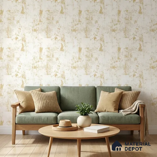 88580-2 | 5 Meter x 42 Inch PVC Texture Look Wallpaper - 57 Sq. Ft. | Minimum 15% wastage during installation