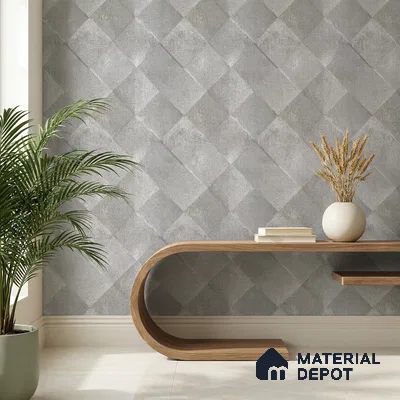 88576-2 | 5 Meter x 42 Inch PVC Patterned Look Wallpaper - 57 Sq. Ft. | Minimum 15% wastage during installation
