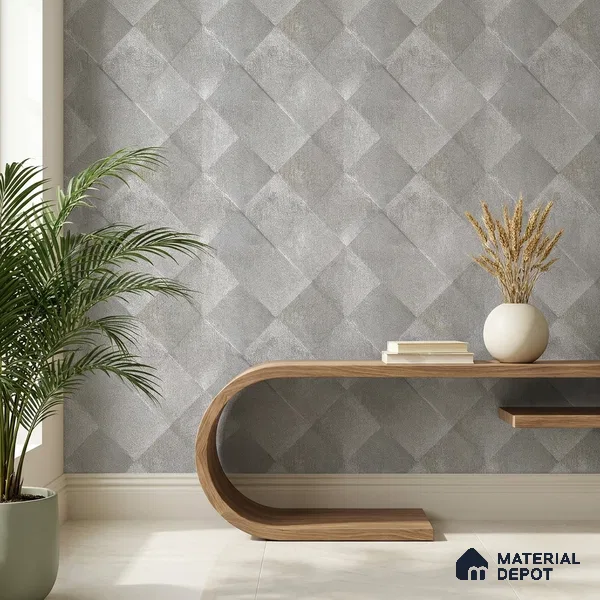 88576-2 | 5 Meter x 42 Inch PVC Patterned Look Wallpaper - 57 Sq. Ft. | Minimum 15% wastage during installation