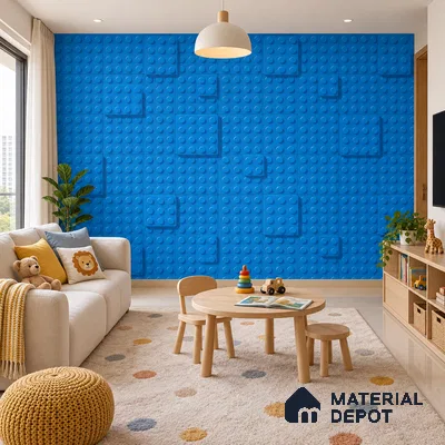 5123-3 | 5 Meter x 42 Inch PVC Patterned Look Wallpaper - 57 Sq. Ft. | Minimum 15% wastage during installation