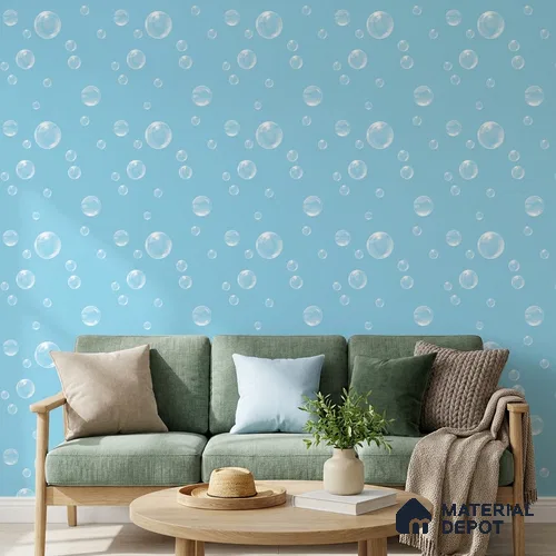 5124-1 | 5 Meter x 42 Inch PVC Patterned Look Wallpaper - 57 Sq. Ft. | Minimum 15% wastage during installation