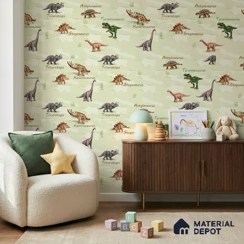5133-1 | 5 Meter x 42 Inch PVC Animal Print Look Wallpaper - 57 Sq. Ft. | Minimum 15% wastage during installation