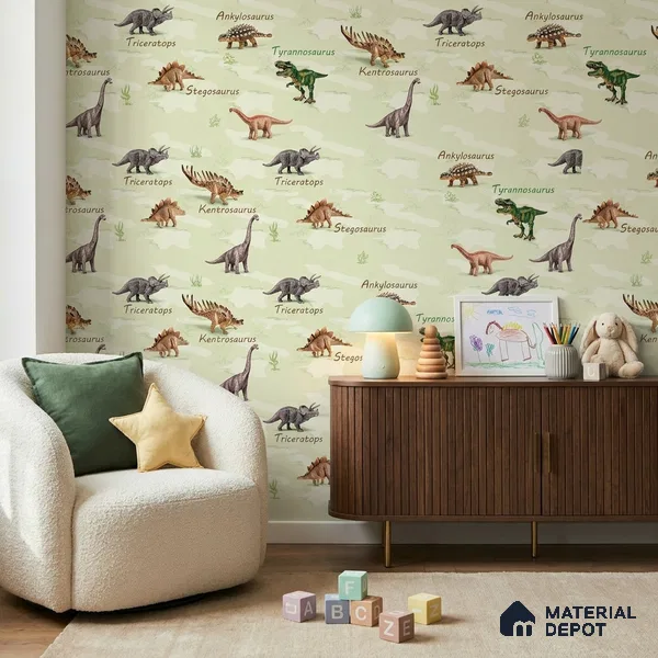 5133-1 | 5 Meter x 42 Inch PVC Animal Print Look Wallpaper - 57 Sq. Ft. | Minimum 15% wastage during installation