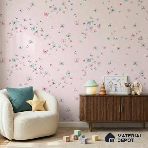 5142-2 | 5 Meter x 42 Inch PVC Patterned Look Wallpaper - 57 Sq. Ft. | Minimum 15% wastage during installation
