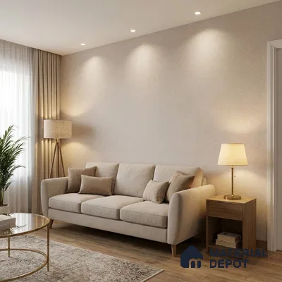 70221-4 | Taupe Fine Grain PVC Textured Wallpaper - 5 Meter x 42 Inch, 57 Sq. Ft. (Min. 15% Wastage)