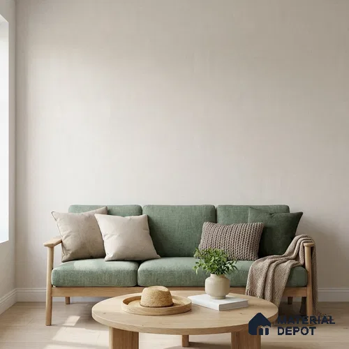 70228-2 | 5 Meter x 42 Inch PVC Plain Look Wallpaper - 57 Sq. Ft. | Minimum 10% wastage during installation