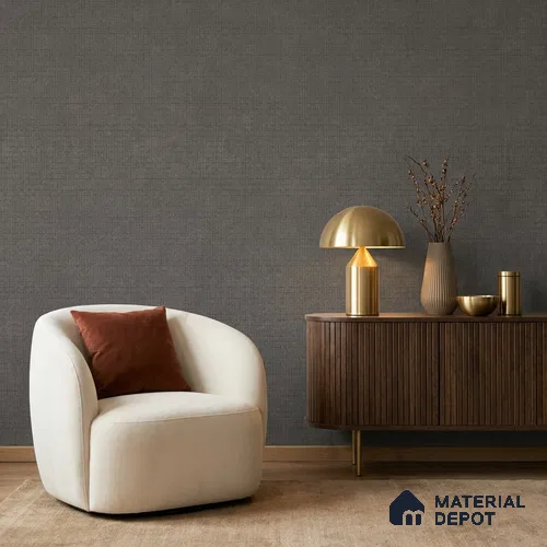 70240-1 | 5 Meter x 42 Inch PVC Plain Look Wallpaper - 57 Sq. Ft. | Minimum 10% wastage during installation