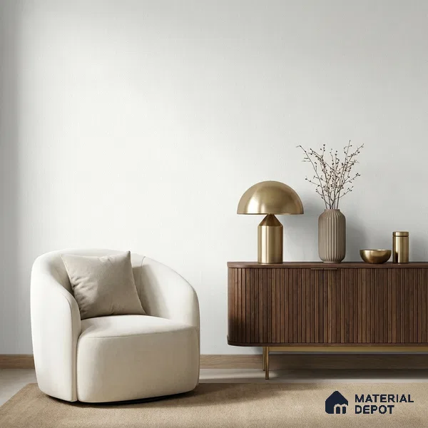 C8052-1 | 5 Meter x 42 Inch PVC Plain Look Wallpaper - 57 Sq. Ft. | Minimum 10% wastage during installation