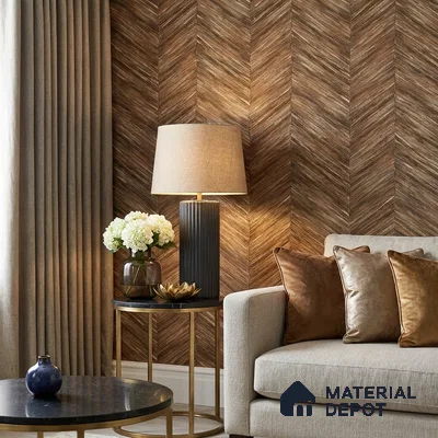 ST021010 | 10.05 Meter x 20.86 Inches Patterned Look Wallpaper - 57.33 Sq. Ft. | Minimum 15% wastage during installation