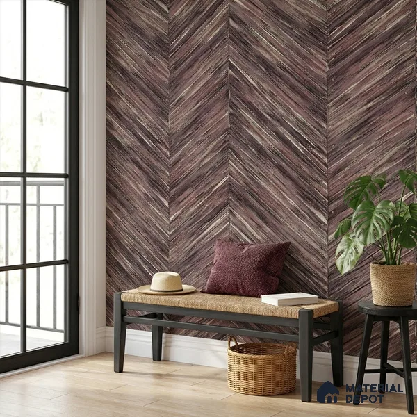 ST021011 | 10.05 Meter x 20.86 Inches Patterned Look Wallpaper - 57.33 Sq. Ft. | Minimum 15% wastage during installation