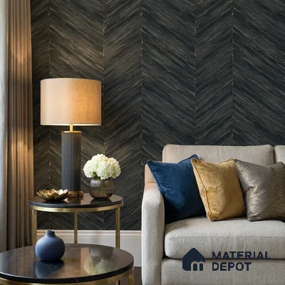 ST021003 | 10.05 Meter x 20.86 Inches Patterned Look Wallpaper - 57.33 Sq. Ft. | Minimum 15% wastage during installation