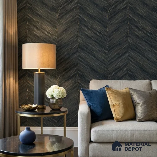 ST021003 | 10.05 Meter x 20.86 Inches Patterned Look Wallpaper - 57.33 Sq. Ft. | Minimum 15% wastage during installation