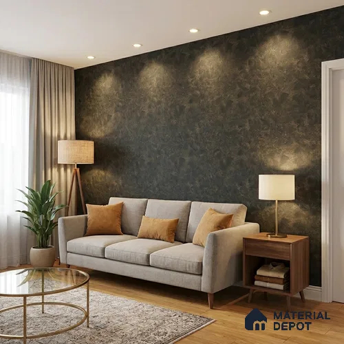 ST021023 | 10.05 Meter x 20.86 Inches Patterned Look Wallpaper - 57.33 Sq. Ft. | Minimum 15% wastage during installation