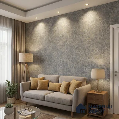 ST021050 | 10.05 Meter x 20.86 Inches Patterned Look Wallpaper - 57.33 Sq. Ft. | Minimum 15% wastage during installation