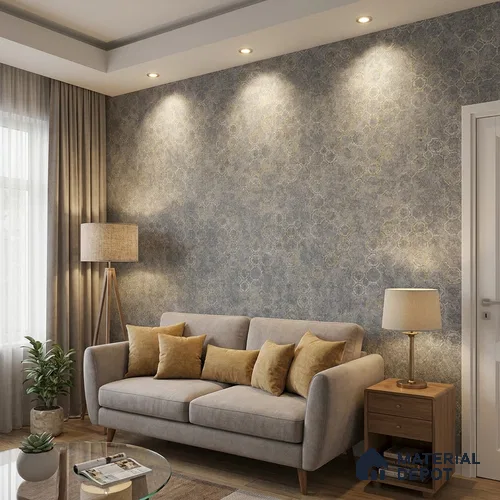 ST021050 | 10.05 Meter x 20.86 Inches Patterned Look Wallpaper - 57.33 Sq. Ft. | Minimum 15% wastage during installation