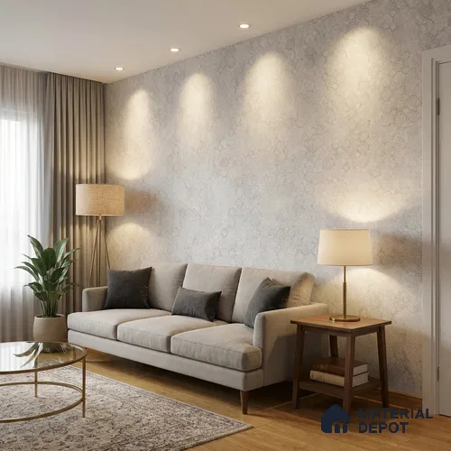 ST021028 | 10.05 Meter x 20.86 Inches Patterned Look Wallpaper - 57.33 Sq. Ft. | Minimum 15% wastage during installation