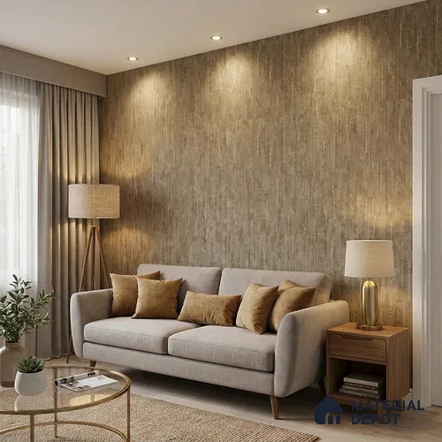 ST021034 | 10.05 Meter x 20.86 Inches Patterned Look Wallpaper - 57.33 Sq. Ft. | Minimum 15% wastage during installation