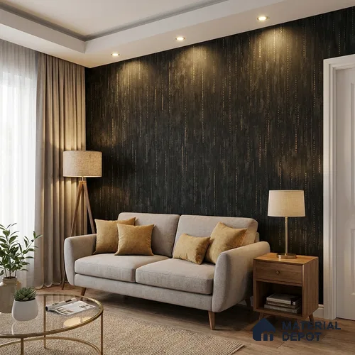 ST021052 | 10.05 Meter x 20.86 Inches Patterned Look Wallpaper - 57.33 Sq. Ft. | Minimum 15% wastage during installation
