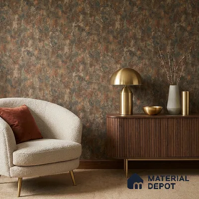 ST021053 | 10.05 Meter x 20.86 Inches Patterned Look Wallpaper - 57.33 Sq. Ft. | Minimum 15% wastage during installation