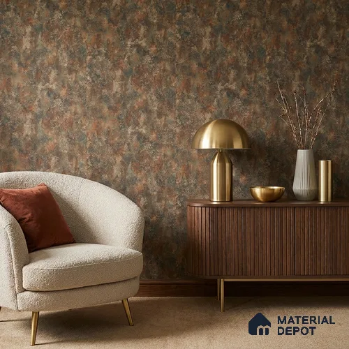 ST021053 | 10.05 Meter x 20.86 Inches Patterned Look Wallpaper - 57.33 Sq. Ft. | Minimum 15% wastage during installation
