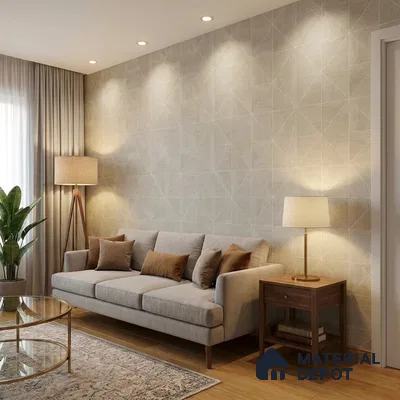 ST021055 | 10.05 Meter x 20.86 Inches Geometric Look Wallpaper - 57.33 Sq. Ft. | Minimum 15% wastage during installation