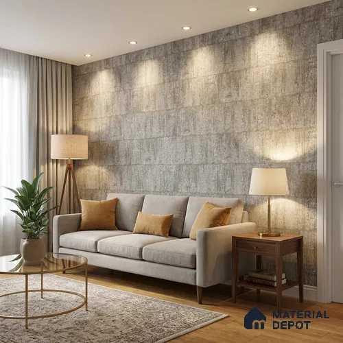 ST021058 | 10.05 Meter x 20.86 Inches Patterned Look Wallpaper - 57.33 Sq. Ft. | Minimum 15% wastage during installation