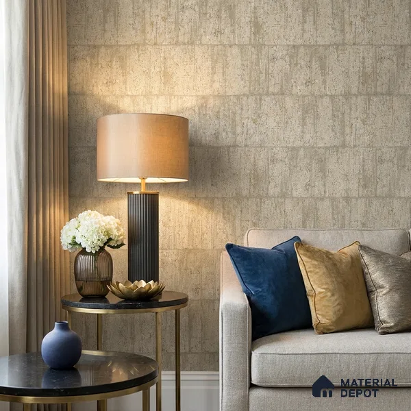 ST021062 | 10.05 Meter x 20.86 Inches Patterned Look Wallpaper - 57.33 Sq. Ft. | Minimum 15% wastage during installation