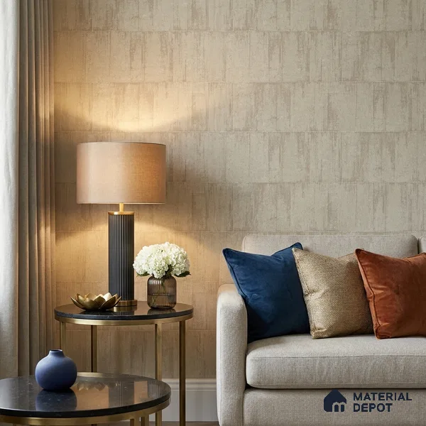 ST021056 | 10.05 Meter x 20.86 Inches Patterned Look Wallpaper - 57.33 Sq. Ft. | Minimum 15% wastage during installation
