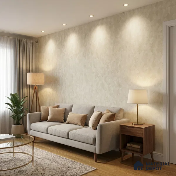 ST021072 | 10.05 Meter x 20.86 Inches Patterned Look Wallpaper - 57.33 Sq. Ft. | Minimum 15% wastage during installation