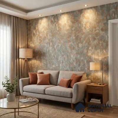 ST021073 | 10.05 Meter x 20.86 Inches Patterned Look Wallpaper - 57.33 Sq. Ft. | Minimum 15% wastage during installation