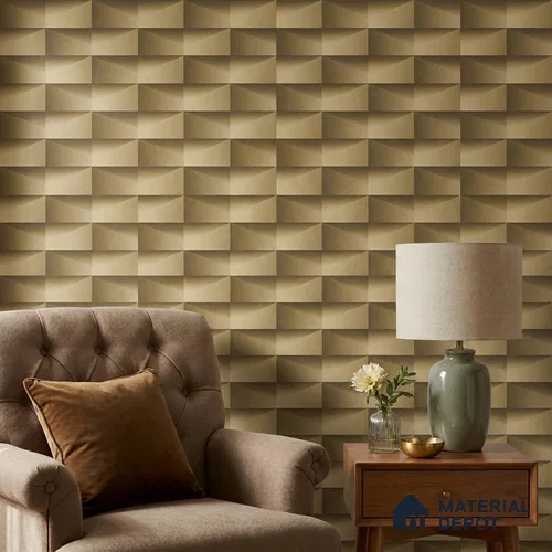 ST021086 | 10.05 Meter x 20.86 Inches Geometric Look Wallpaper - 57.33 Sq. Ft. | Minimum 15% wastage during installation