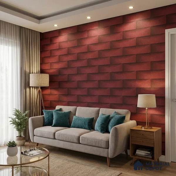 ST021087 | 10.05 Meter x 20.86 Inches Geometric Look Wallpaper - 57.33 Sq. Ft. | Minimum 15% wastage during installation